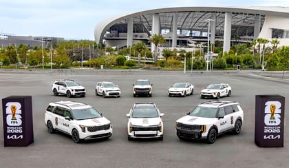 Kia realiza o transporte oficial da Copa do Mundo FIFA 2026